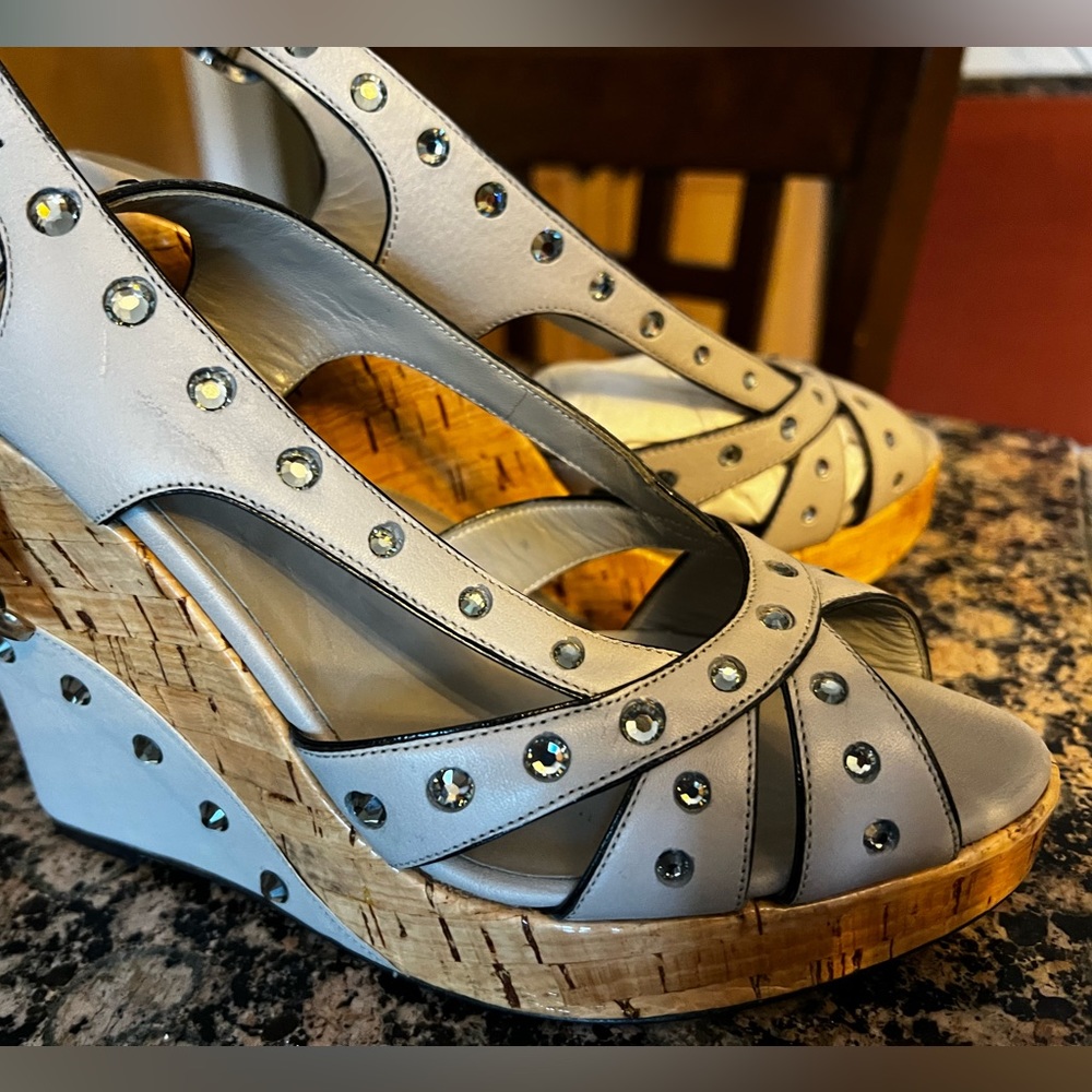 Valentino wedge heels.